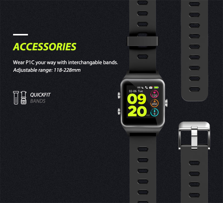 IP68 HRV Bluetooth Heart Rate Bracelet