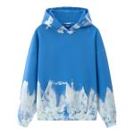 Heavyweight Cotton Hoodie Sweatshirt 3D Puff Printing Winter Graffiti Gradient