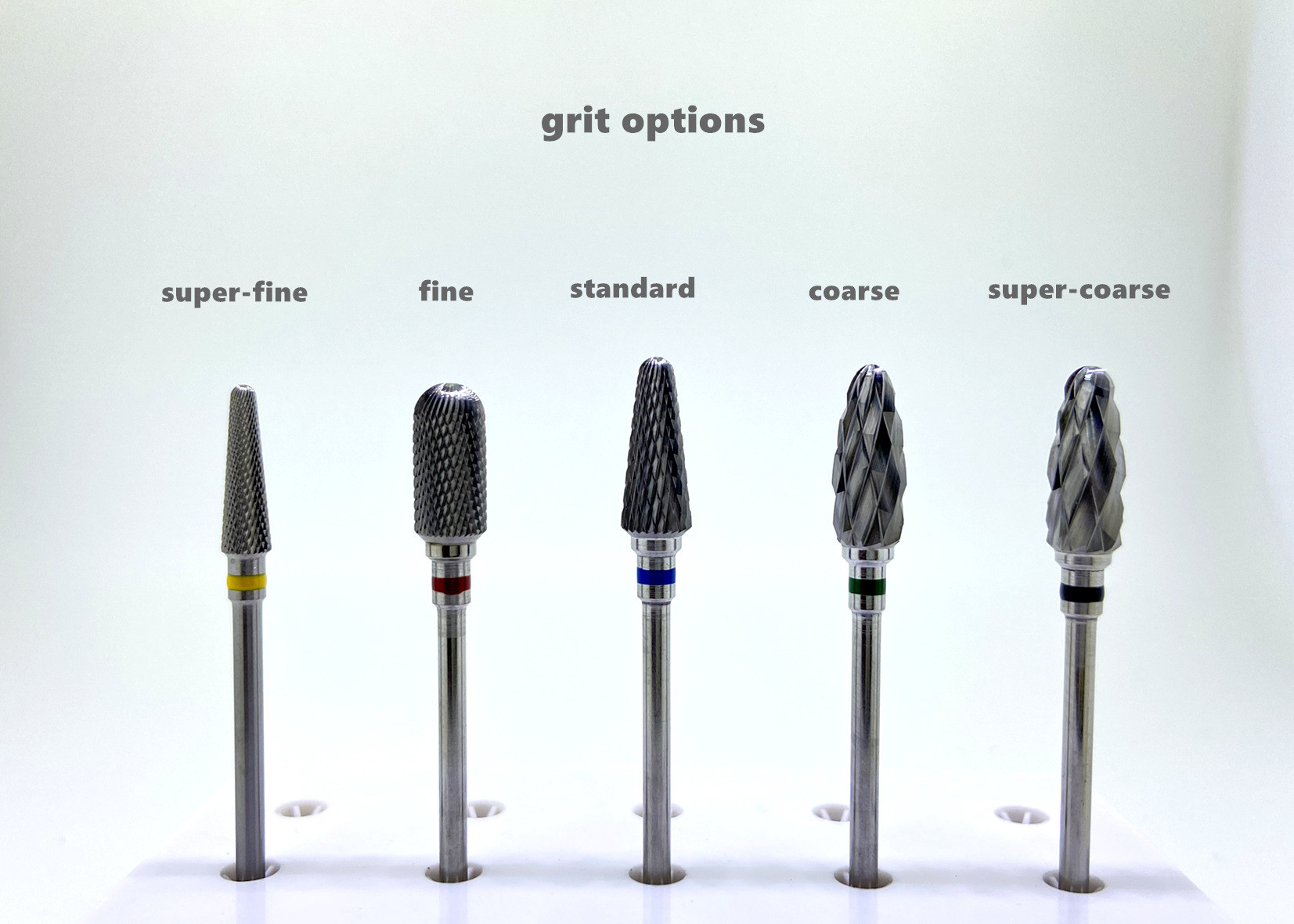 Coarse Cross Cut Sintered Diamond Zirconia Polishing Burs Plaster Model Trimmer