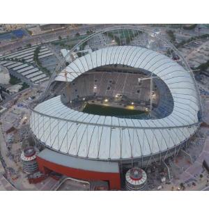 China Large Span Space Frame Stadium Lightweight Prefab Steel Building Gym wholesale