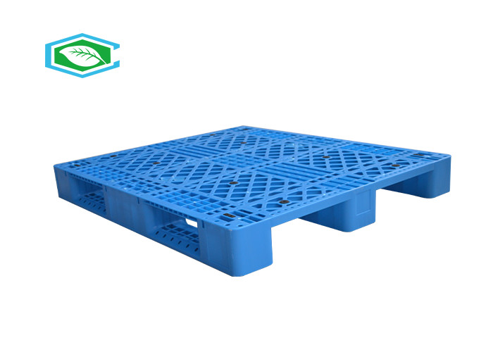 Single Faced Anti - Skid Hdpe Plastic Pallets Rackable For Heavy Duty Load
