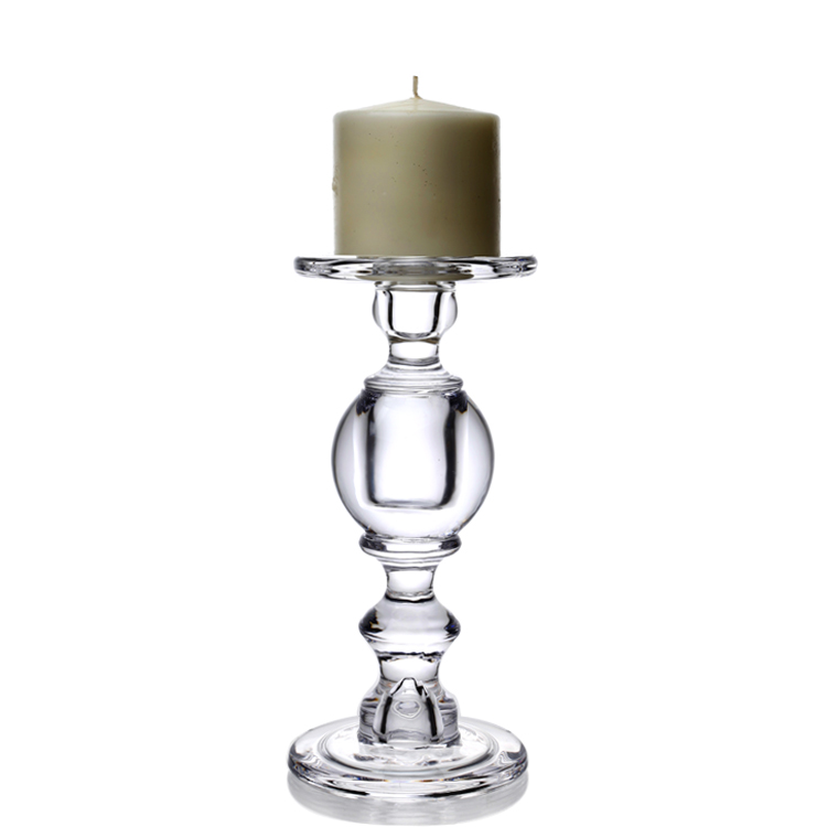 Classic Lead Free Crystal Candle Holder Party Decoration