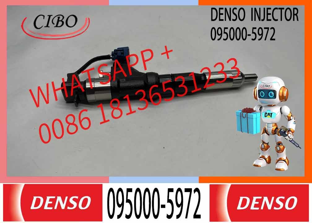 095000-5970 095000-5971 095000-5972 Fuel Injector 23670-E0360 For HINO 700 Series E13C Diesel Engine