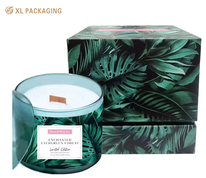 Custom Printed Scented Empty Candles Tins Gift Box Round Metal Tin Candle Can Jars With Lids for Candle Jars Empty