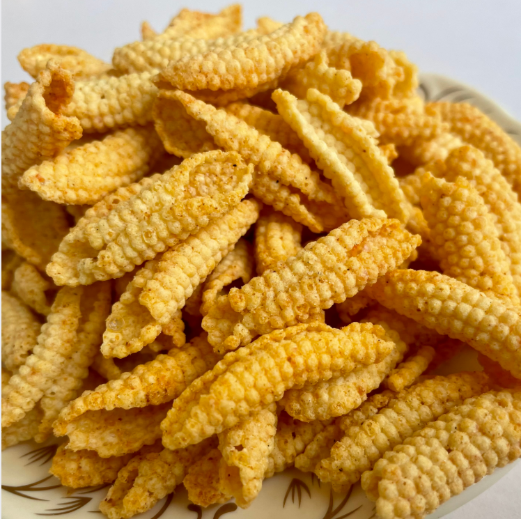 OEM Japanese Rice Cracker Crispy Grain Snacks Baked Rice Crackers Puffed Snack