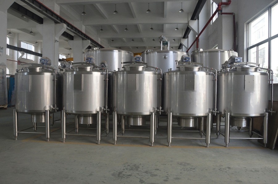 Spare Parts After Service for 600L Stainless Steel Dairy Milk Chiller Tank
