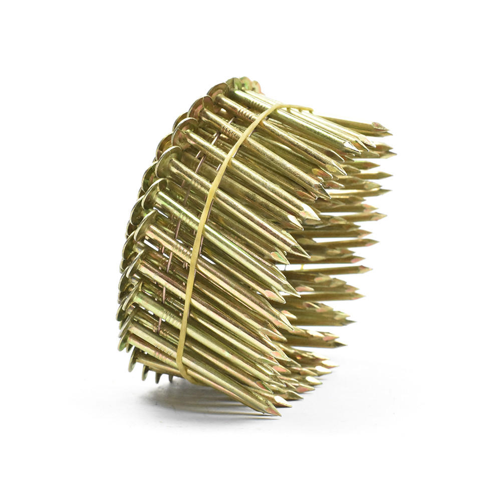 1-3/4-Inch x .120 Smooth Shank Electro galvanized 15 Degree Roofing Coil Nail