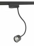 8W COB track light commercial spotlight hose showcase light black white silver