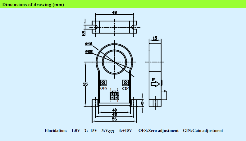 Hall Effect Current Sensor For Measuring AC DC Pulsed And Mixed Current