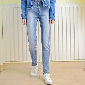 China 9.50 Ounce dark colours separately wash inside out trousers jeans wholesale