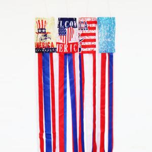 China Patriotic promotional wind sock United State wholesale