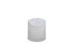Transparent Clear Flip Top Dispensing Caps Chemical Resistant