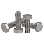 M12x60mm 304 Stainless Steel Hex Head Bolts For Industrial Usage