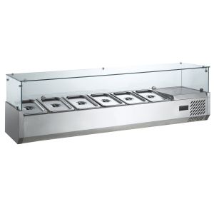 China Salad Bar Refrigerator Sale/Buffet Salad Bar Refrigeration Equipment wholesale