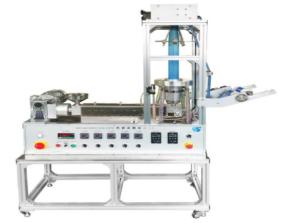 China Lab Small Plastic Film Blowing Extruder Machine Dia 20mm Barrel Screw wholesale