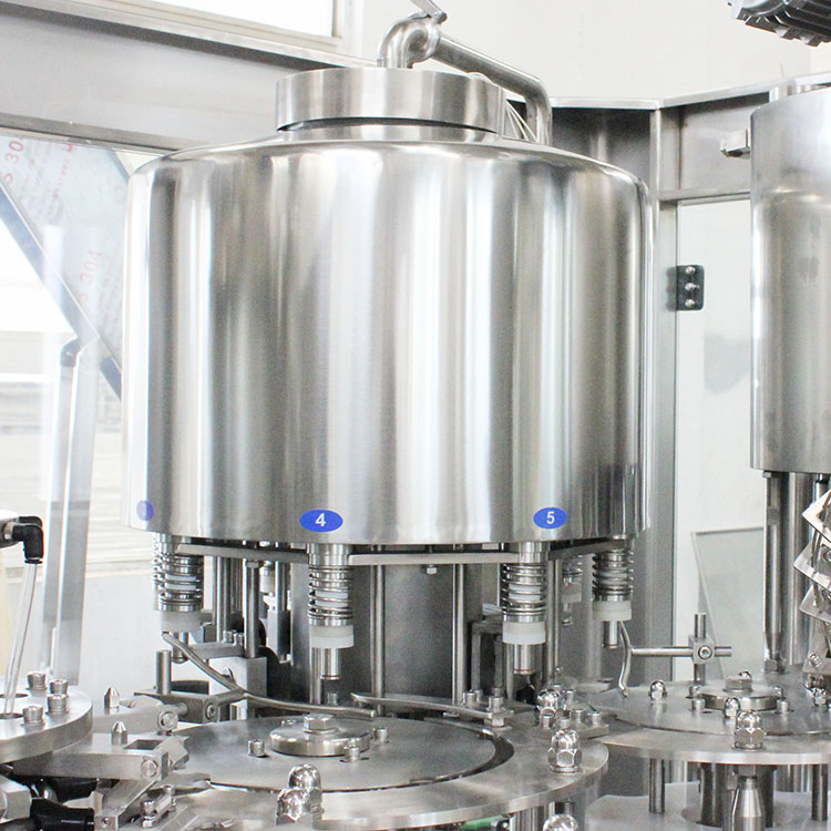 2000BPH Automatic Mineral Water Filling Machine 1800kg automatic water bottling machine
