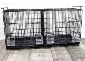 China Kennel Pet Cage for XXL Medium Dogs Travel Metal Double-Door Folding Indoor Outdoor Cages wholesale