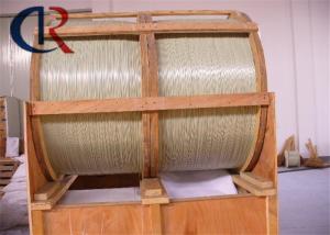 China Pultruded FRP Strength Member For Optic Cable Plywood Reel Or Plastic Reel Pack wholesale