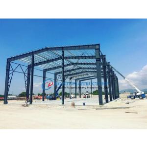 China Insulated Steel Frame Buildings , Eco Friendly Steel Structural Construction wholesale