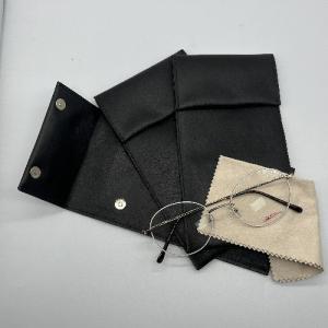 China Metal Pouch Fortable eyeglass Customized Logo Soft Sunglasses Case wholesale