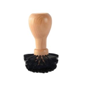 China Wooden Handle Coffee Household Cleaning Brush 9.4x5.8cm wholesale