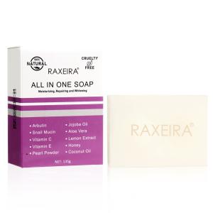 China Private Label Gentle Exfoliating Snail Extract Natural Handmade Soap wholesale