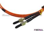 High Power Optical Fiber Patch Cord Fiber Optic Jumper SMA905 to SMA 905 MM OM1