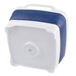 Collapsible 9L Silicone Strainer Basket Silicone Household Products Blue White