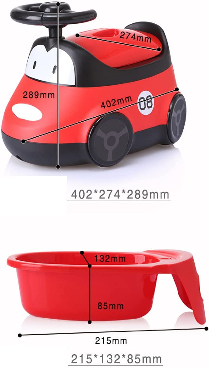 Child-Friendly Drawer Type Car Toilet Stool for 5-7 Year Olds Made of Durable Plastic