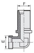 Reusable Pipe Adapter Hydraulic Fittings Combination Joint Fittings