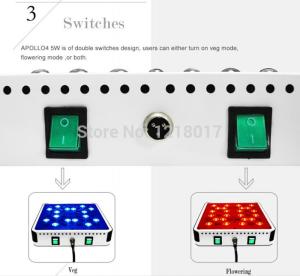 China Best selling products aquaponics grow system 5 watt led grow lights for growing plants wholesale