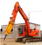 Excavator Breaker Efficient Division Drilling Rig Machine For Rock Spliting ,