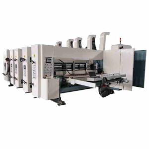 China Pizza Box Flexo Printer Slotter Die Cutter Fully Automatic wholesale