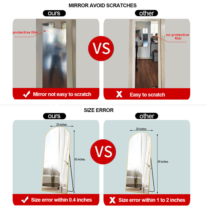 Elevate Your Business with Our High-Performance Framed Mirror