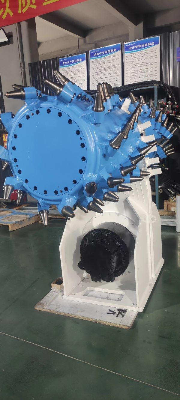 Excavator Rotary Drum Cutter Attachment For 5-20 Tons Excavator PC200-10 EX130 ZX130 PC100