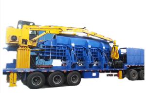 China Portable Baler Metal Hydraulic Portable Scrap Car Baler wholesale