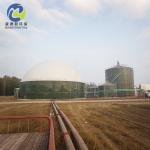 RAL5013 Cobalt Blue Glass Fused Bolted Steel Tanks For Water Treatment Plants