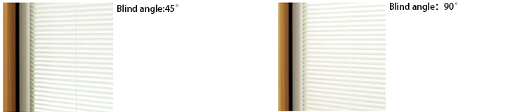 22"*64" Inch Blinds Inside Glass Safety Tempered Glass Energy Saving