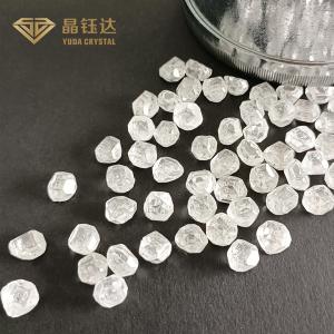China 5.0carat DEF VS Full White HPHT Lab Grown Rough Diamond For Loose Diamond wholesale