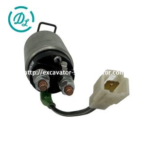 China Excavator Spare Parts Starter Solenoid SS-1211 184-0040 Engine 4D84 wholesale