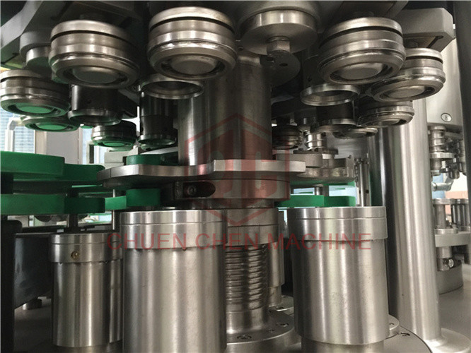 Volumetric Bottle Vial Filling Aluminum Canning Equipment With Bottle Washing