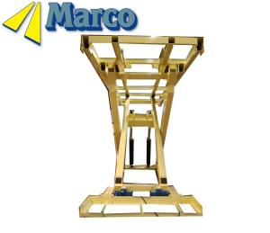 China Vertical Hydraulic Scissor Lift Table with 18000kg Capacity and 2800mm Lift Stroke wholesale