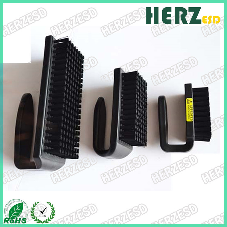 PP Material ESD Safe Cleaning Brush With Highly Conductive Hard / Soft Bristles