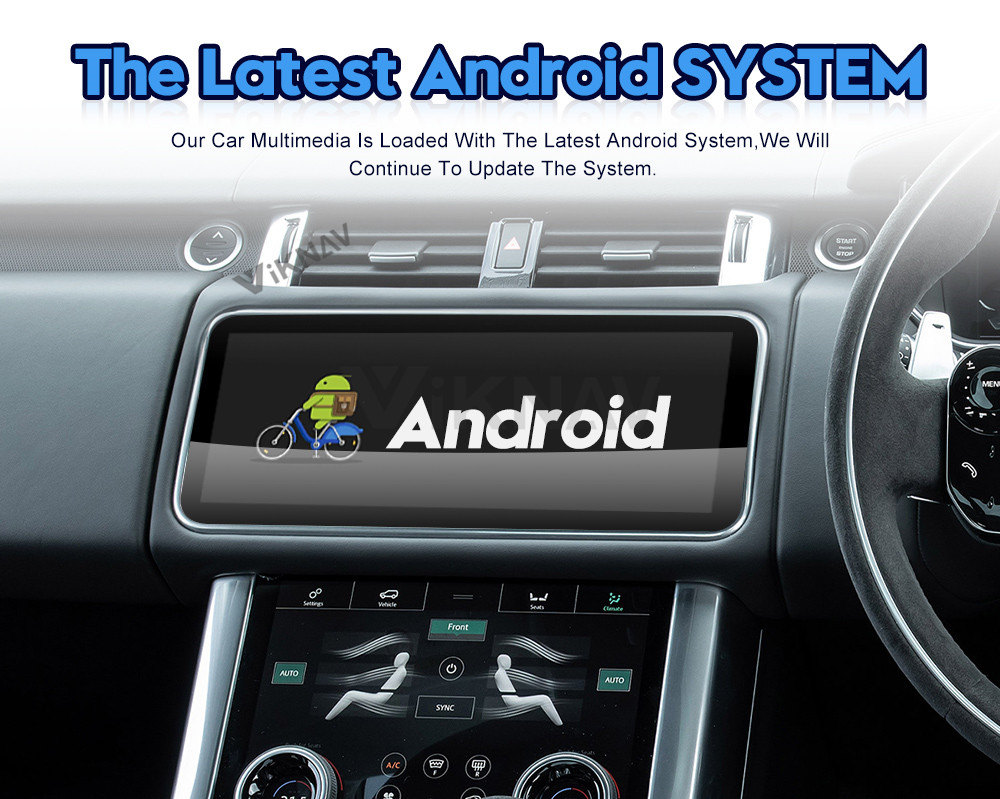 Land Range Rover Vogue L405 HSE autobiography car radio AC screen Panel 12.3 inch Android touch screen player GPS