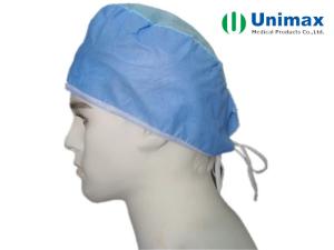 China Dustproof 20gsm-35gsm Disposable Non Woven Cap Strip Clip Cap wholesale