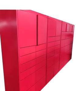 China Smart Parcel Delivery Locker Box Mailbox Stainless Steel Powder Coating wholesale