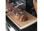 Bamboo 3 Piece Cutting Board Antimicrobial , Large Wooden Chopping Block