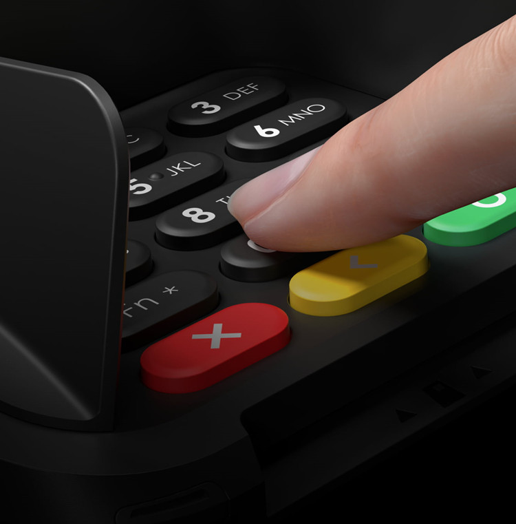 Financial Pinpad Smart POS With Quad-core Processor And NFC Card Reading