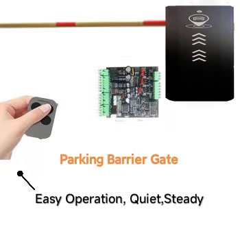 Insulation Level F 1.5-6M Straight Pole Boom Barrier Gate For Parking Lot