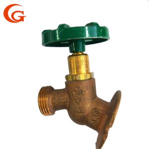 China ANSI Bibcock 3/4in Brass Water Faucet Garden Ball Valve wholesale